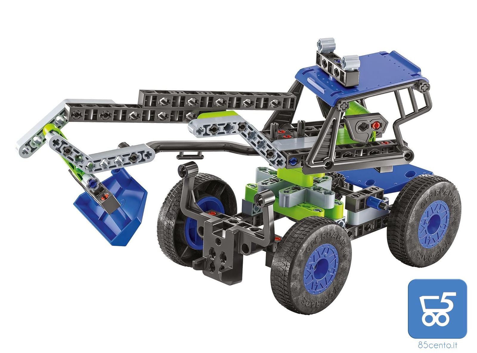 Set di Costruzioni Clementoni Scienza e Gioco Build Mechanics off Road Bambini di 8+ Anni 19373