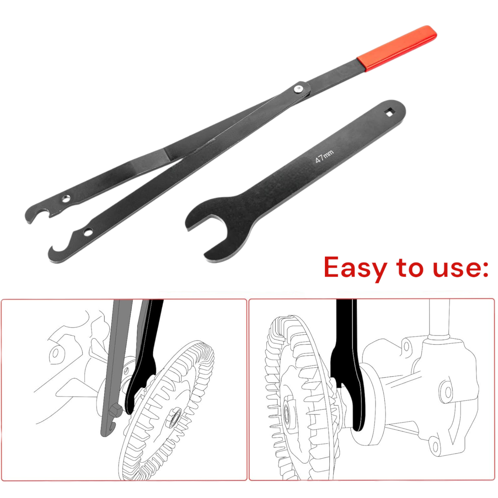 Set di Manutenzione della Frizione della Ventola da 15 Pezzi cod.07557