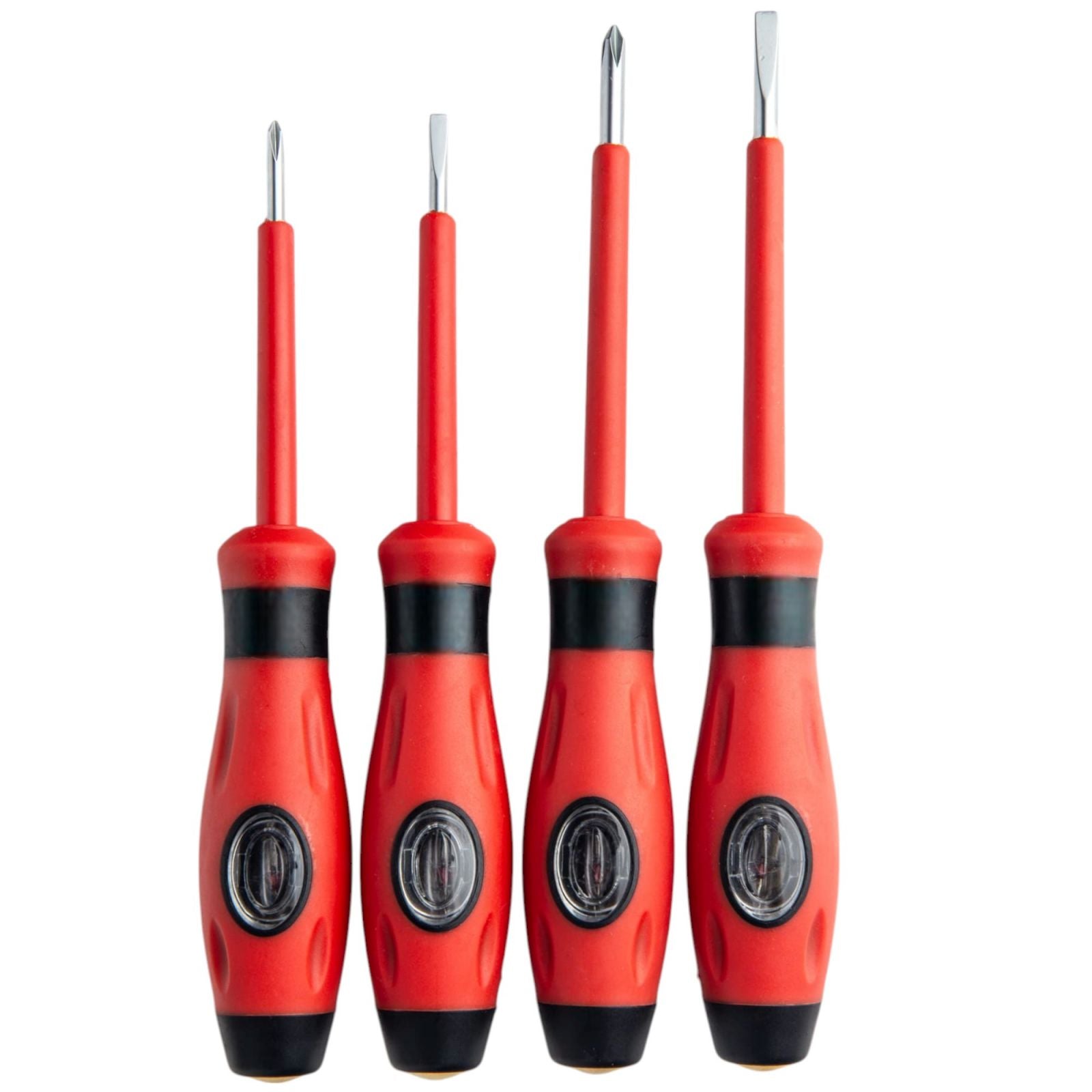 Set di cacciavite isolati Professionali con impugnatura morbida 4 pezzi 07720
