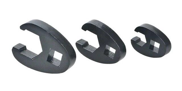 Set di chiavi 15 pz Aperte a Zampa Di Gallo per Raccordi tubi dell'olio 8-24mm