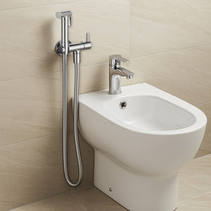 Idroscopino wc doccetta ottone portatile shutoff monogetto con leva ogomondo kit *** finitura- cromato tondo, confezi...