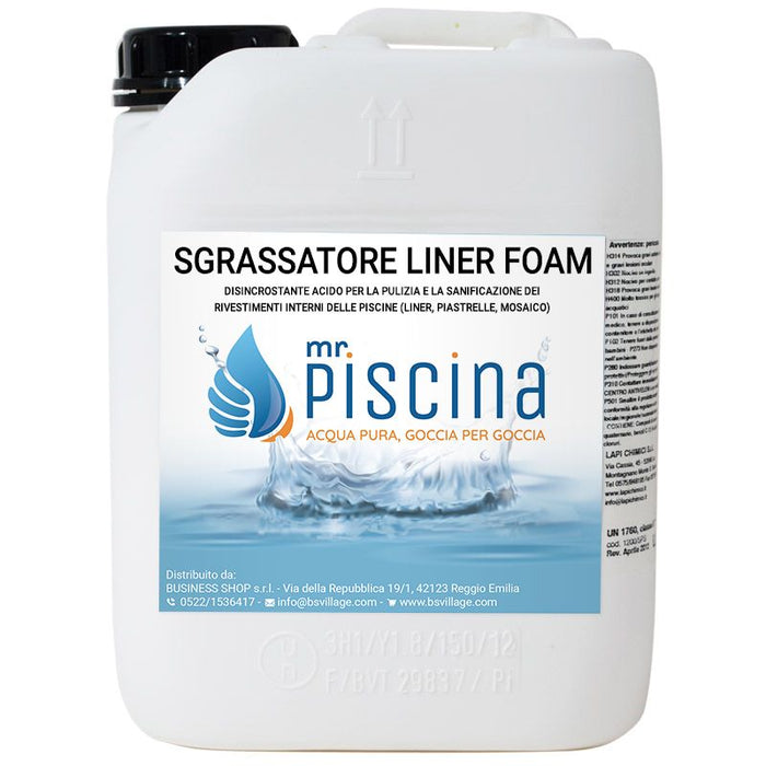 Sgrassatore Liner Foam Confezione Da 5 Kg
