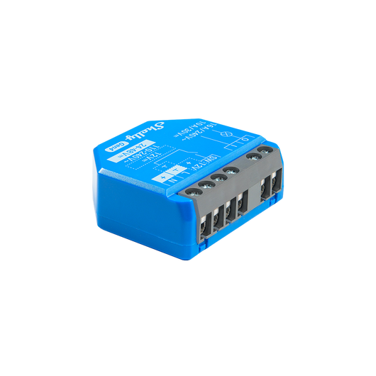 Shelly 1 Gen4 confezione da 2 - interruttore relè 1x 16A (WiFi, Bluetooth, Zigbee, Matter)
