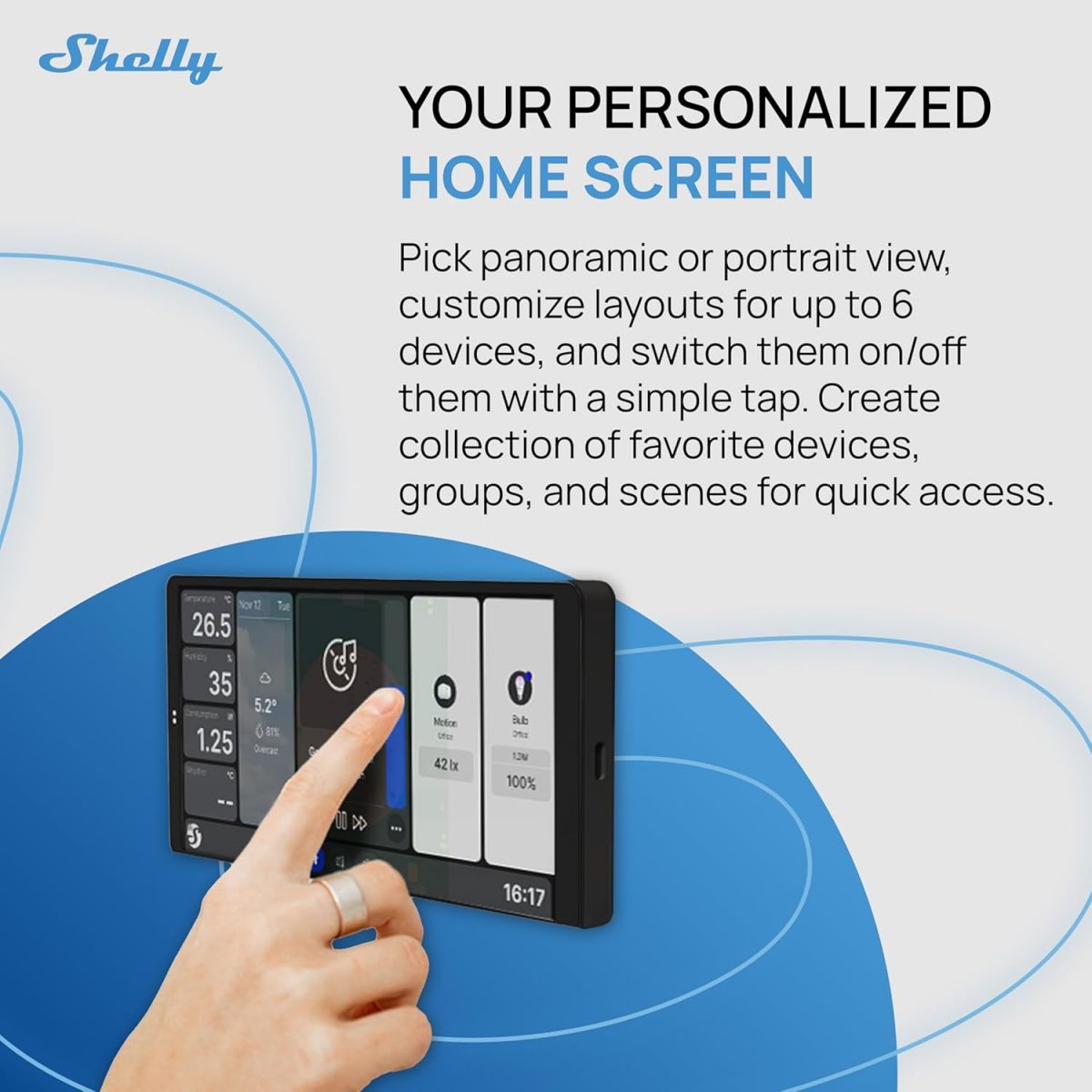 Shelly Wall Display X2