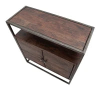 Mobiletto Burn cm 75X30X83 (Legno Di Acacia Nilotica)