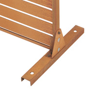 Pannello Divisorio Nodepp da Esterno in Acciaio Corten 180x120 cm Marrone Ossidato casa.pro