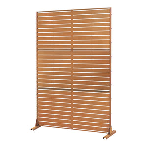 Pannello Divisorio Nodepp da Esterno in Acciaio Corten 180x120 cm Marrone Ossidato casa.pro