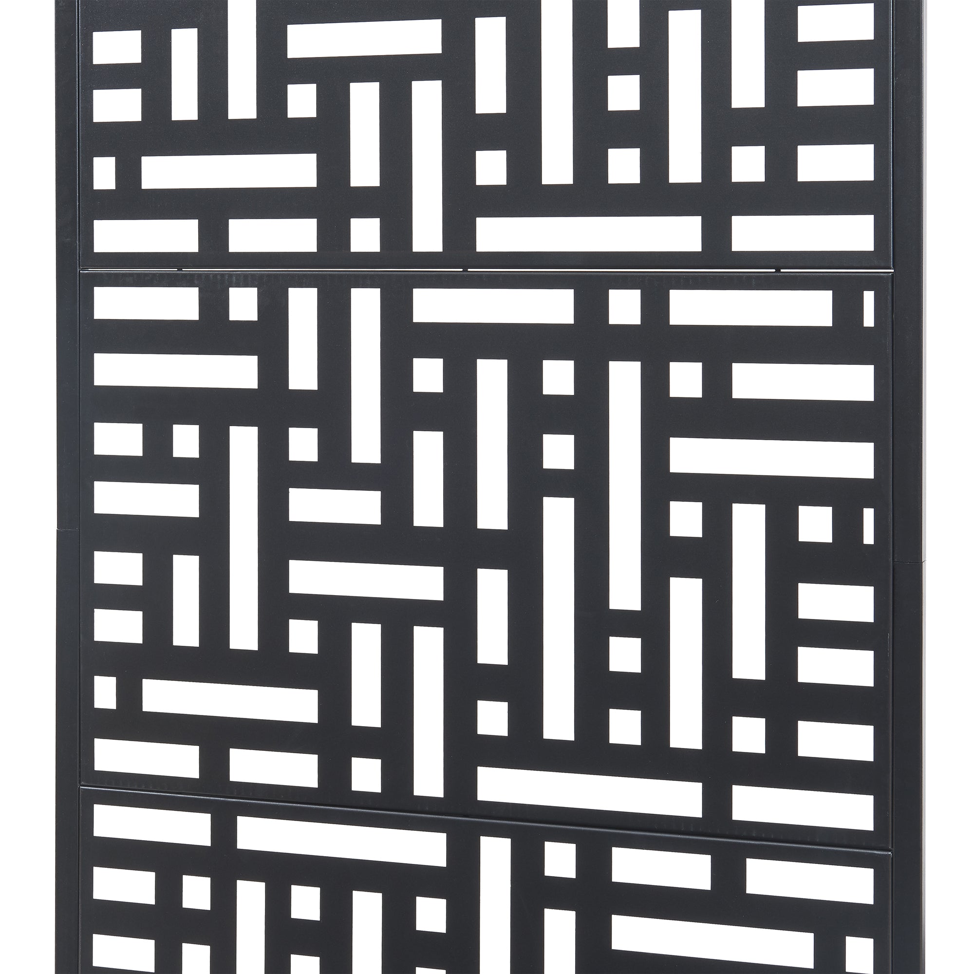 Fioriera con Spalliera Bernalda a 4 Rotelle - Acciaio Nero casa.pro