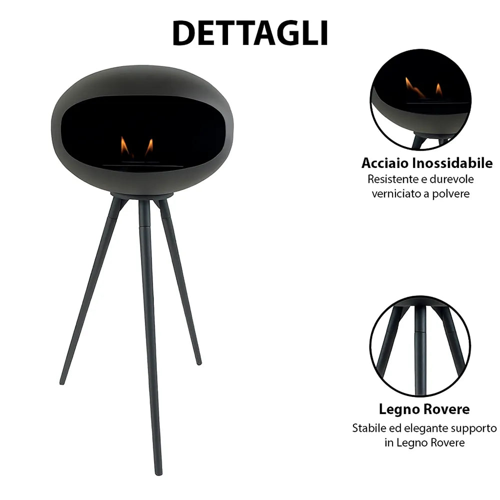 Tempo Style - Biocamino SICILY - Nero