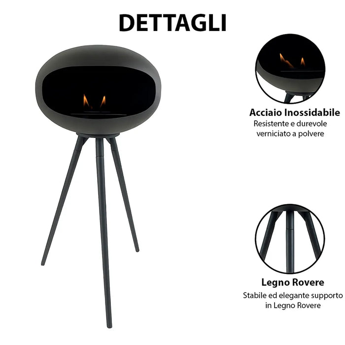 Tempo Style - Biocamino SICILY - Nero