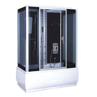 Vasca-doccia idromassaggio full optional 150 x 83 cm - Sicily