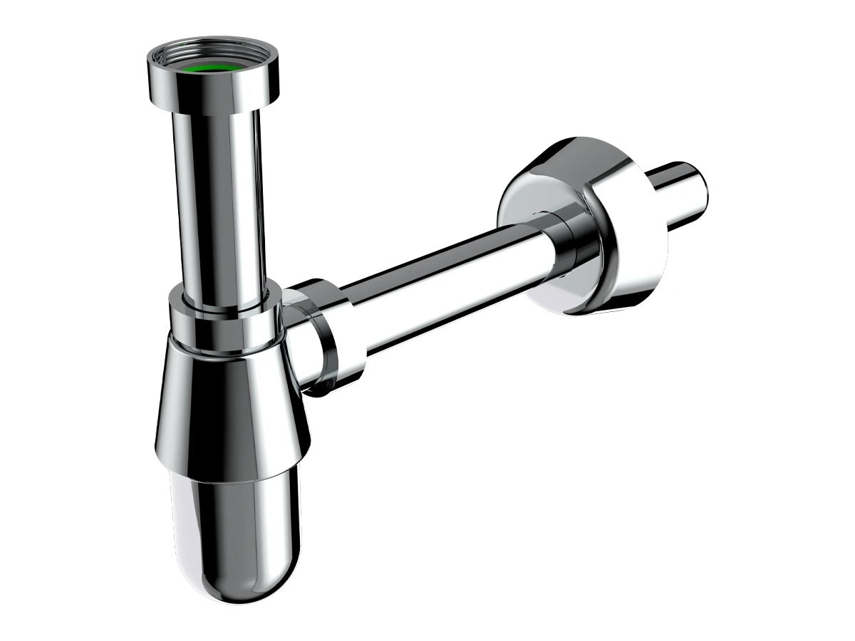 Sifone a bottiglia Thermotrap 1 1/4"x32 per lavabo in pvc Bonomini