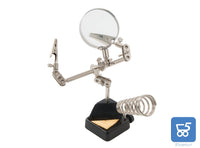 Silverline 282589 Attrezzo Mani di Supporto con Lente Resistente ingrandimento x3