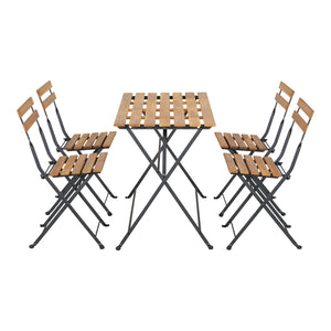 Set Pranzo da Giardino Bovno Pieghevole casa.pro