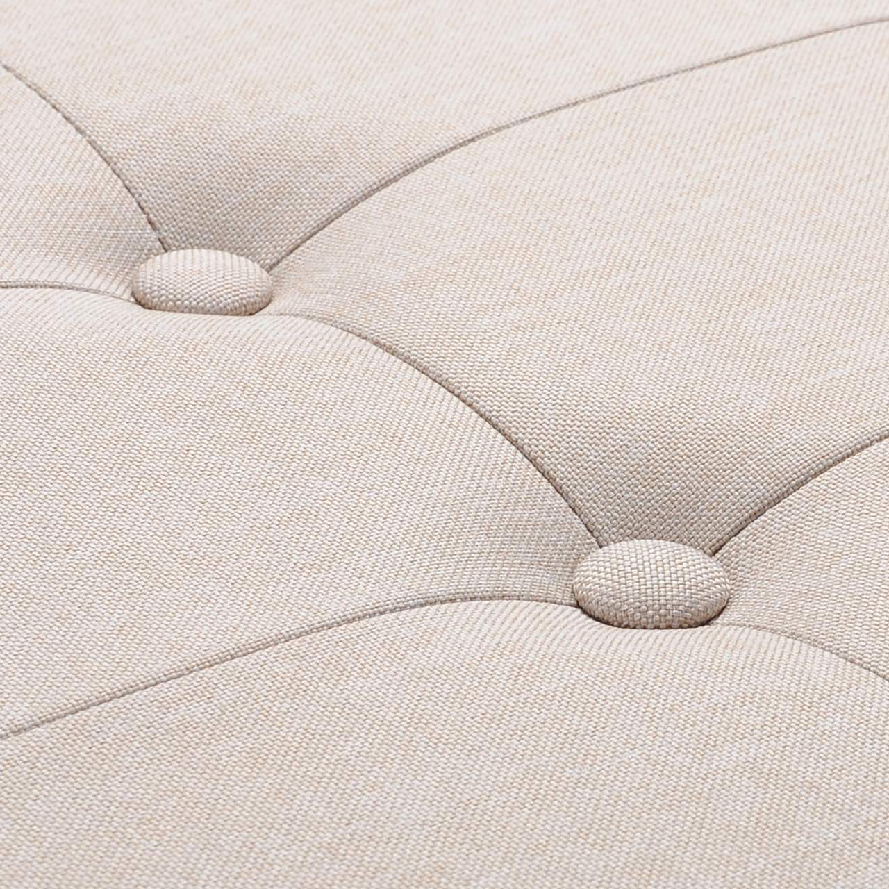 Sgabello contenitore in lino sfoderabile bianco panna 19_0000434