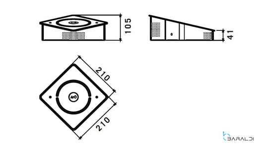 Purificatore Aria da appoggio Airò Desk Bianco