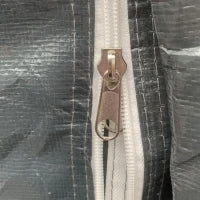 Tenda Garage 2.4x2m per Veicoli e Biciclette in Metallo e Tessuto PE, Grigio Scuro