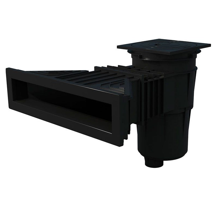 Skimmer Norm Astralpool Per Piscine Rivestite Con Liner - Grigio Antracite