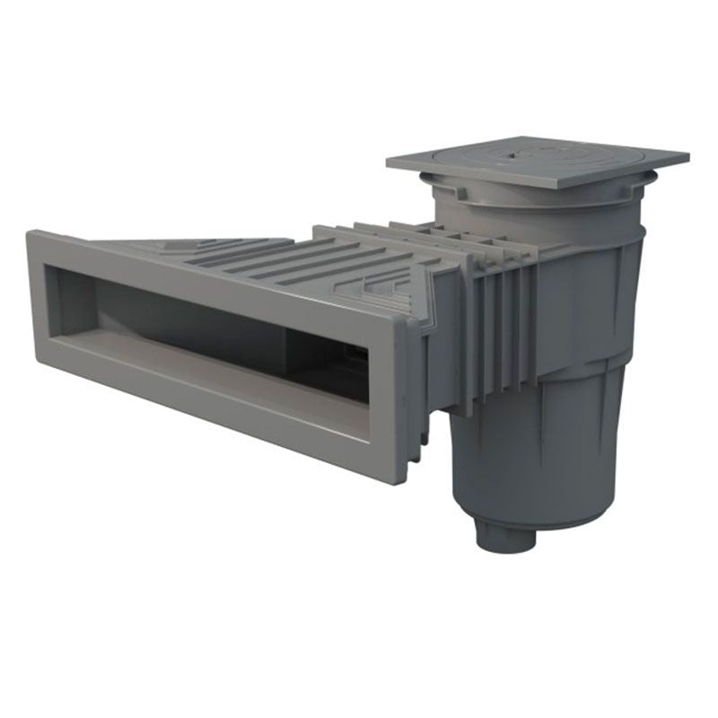 Skimmer Norm Astralpool Per Piscine Rivestite Con Liner - Grigio Chiaro