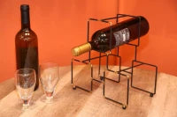 Porta Bottiglie 3 Posti Bright Cm 25X15X27