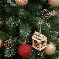 Albero di Natale Innevato Alto 180 cm con 618 Rami, Pigne e Base in Acciaio