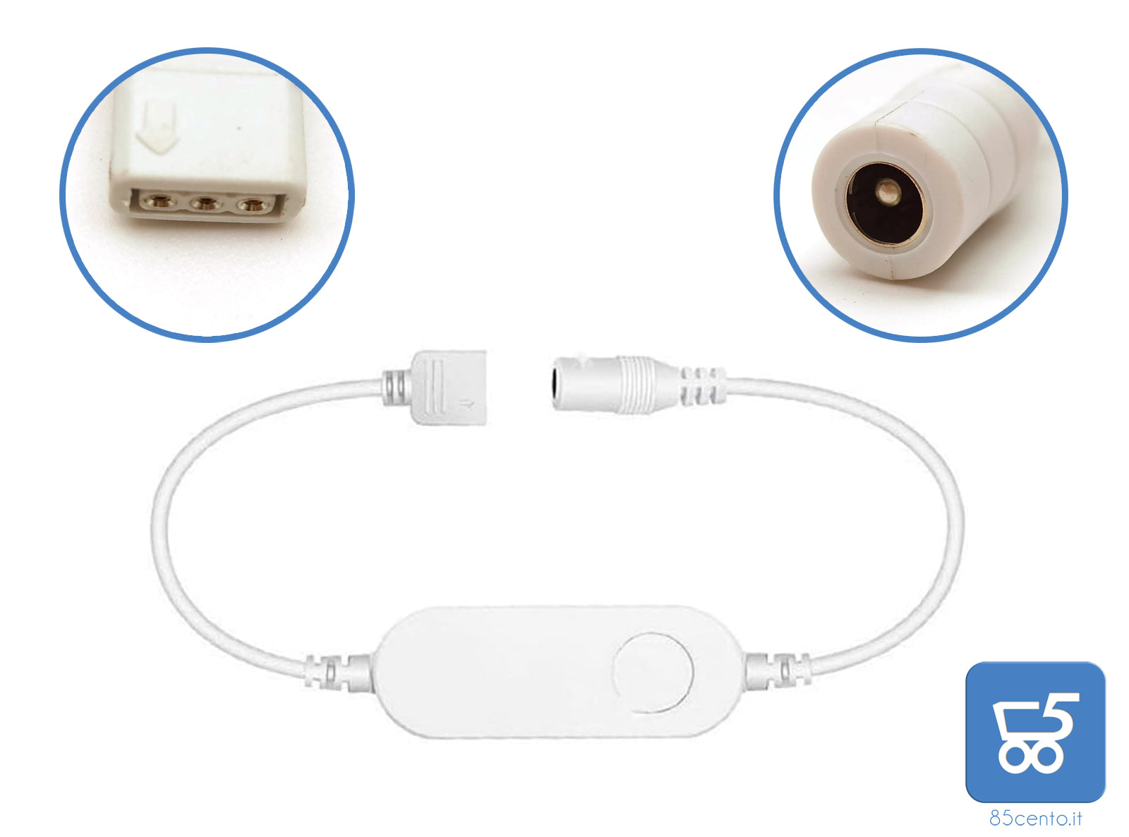 Smart Led Controller per striscia RGB remoto 3 pin Bluetooth