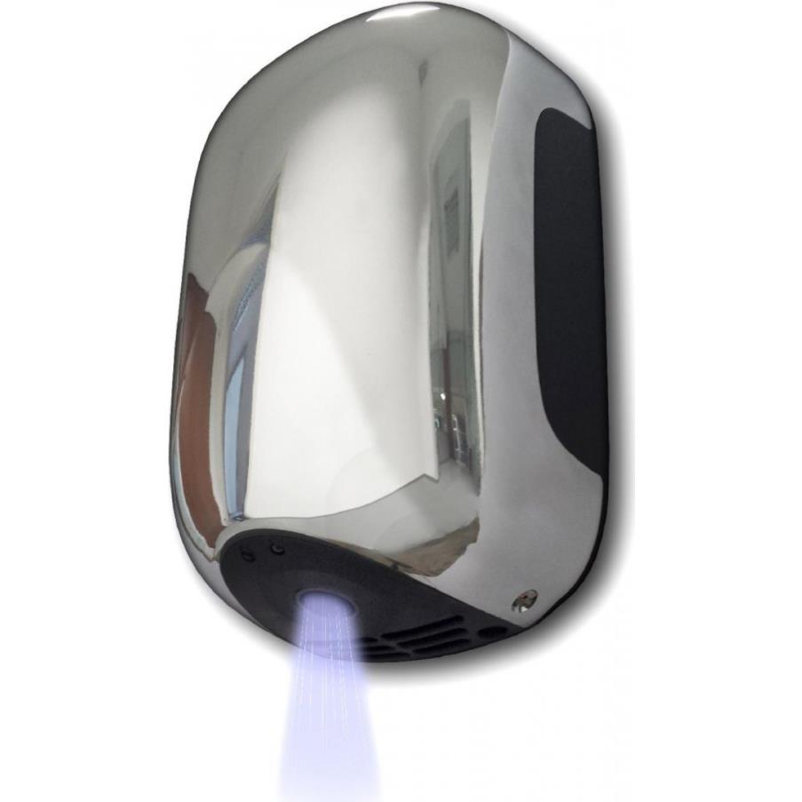 Asciugamano Elettrico da Parete Vama Modello Smart Jet Mini LF 900 W Con Fotocellula In ABS Cromo