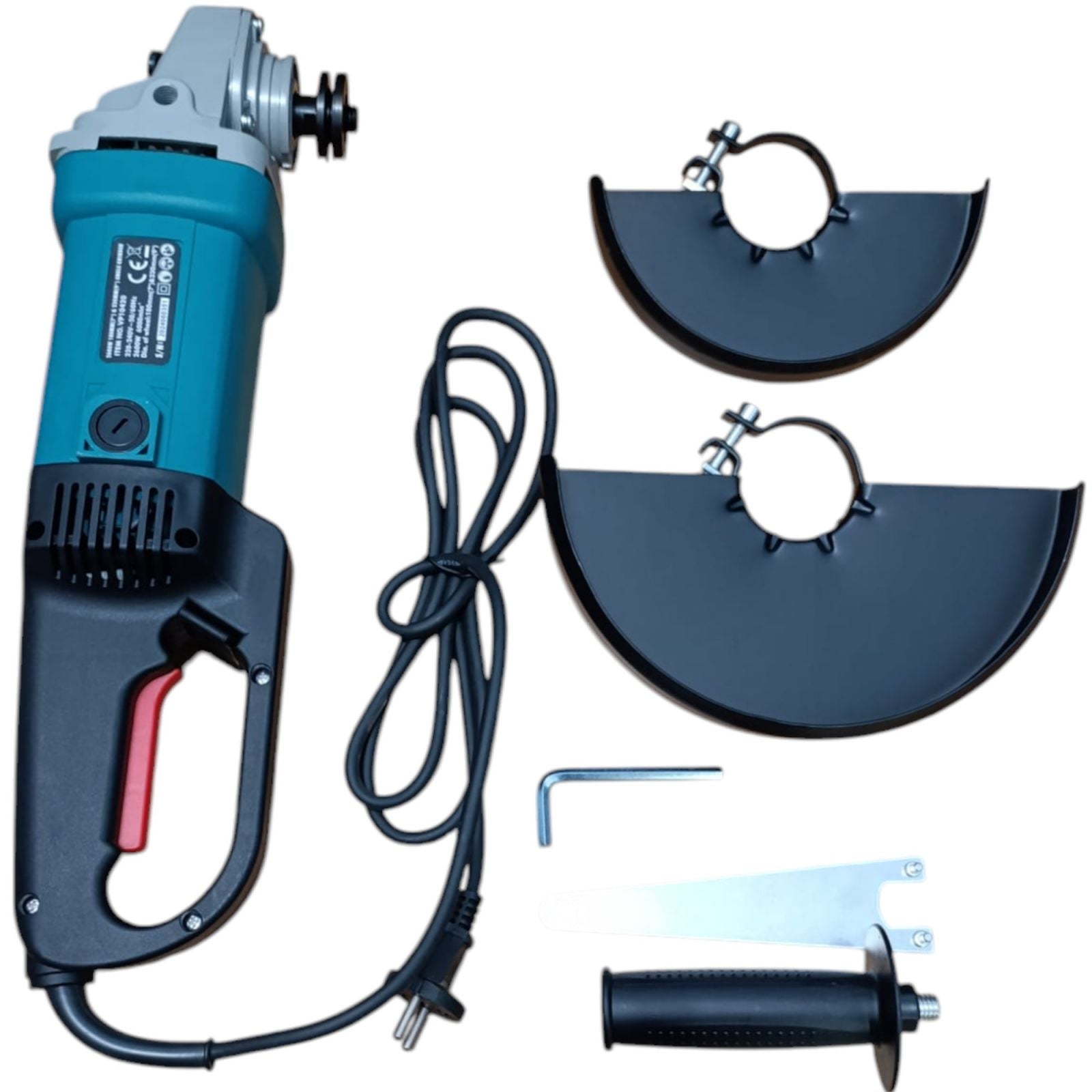 Smerigliatrice Angolare Elettrica Flex 2600w Disco 180mm/230mm 6000RPM 10420