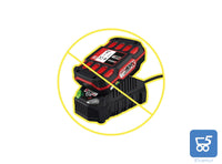 Smerigliatrice Angolare a Batteria PARKSIDE PERFORMANCE PWSAP 20-Li F6, 20 V con Valigetta - NO BATTERIA