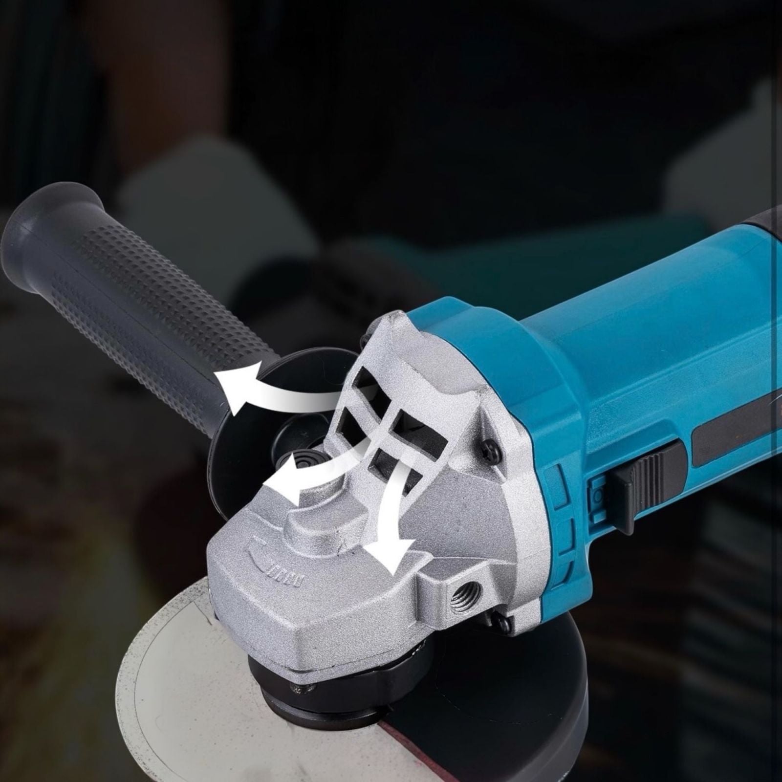 Smerigliatrice angolare 1100W flex professionale 11000RPM disco 115mm/125mm VP10404