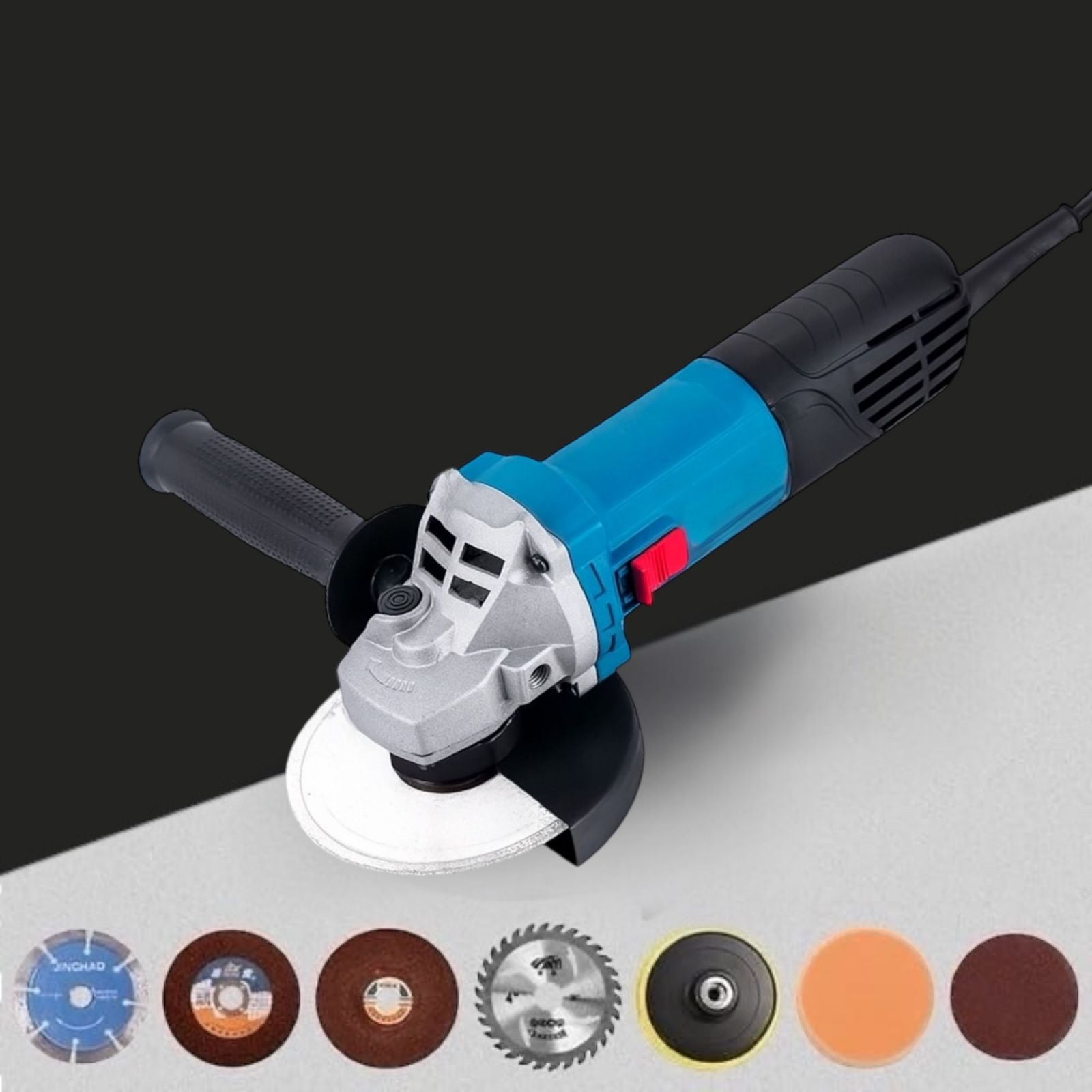 Smerigliatrice angolare 1100W flex professionale 11000RPM disco 115mm/125mm VP10404