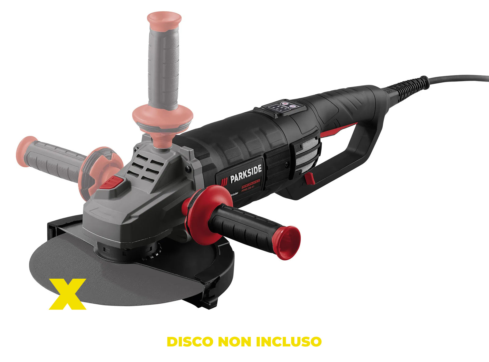 Smerigliatrice angolare PARKSIDE PERFORMANCE PPWS 230 A1 2400 W - Da Esposizione