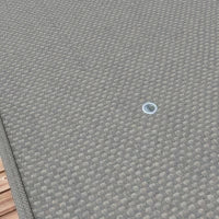 Telo di Ricambio per Pergola da Giardino 3x3 m con 16 Fori di Drenaggio, 297x297 cm, Grigio