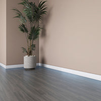 Set Coevorden 28 Profili di Battiscopa in Polistirolo Bianco 195 x 8 x 1,2 cm [neu.haus]