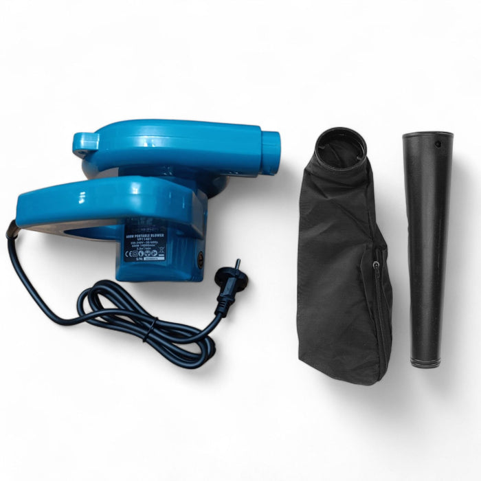 Soffiatore Elettrico 600w 14000Rpm Pulizia Giardino Foglie Vialetto Garage 11401