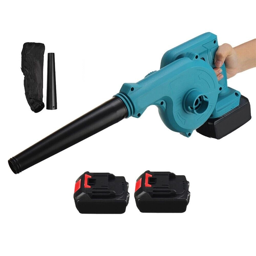 Soffiatore a Batteria Aspiratore Foglie 2 Batteria 48V Ricaricabile Aspirapolver