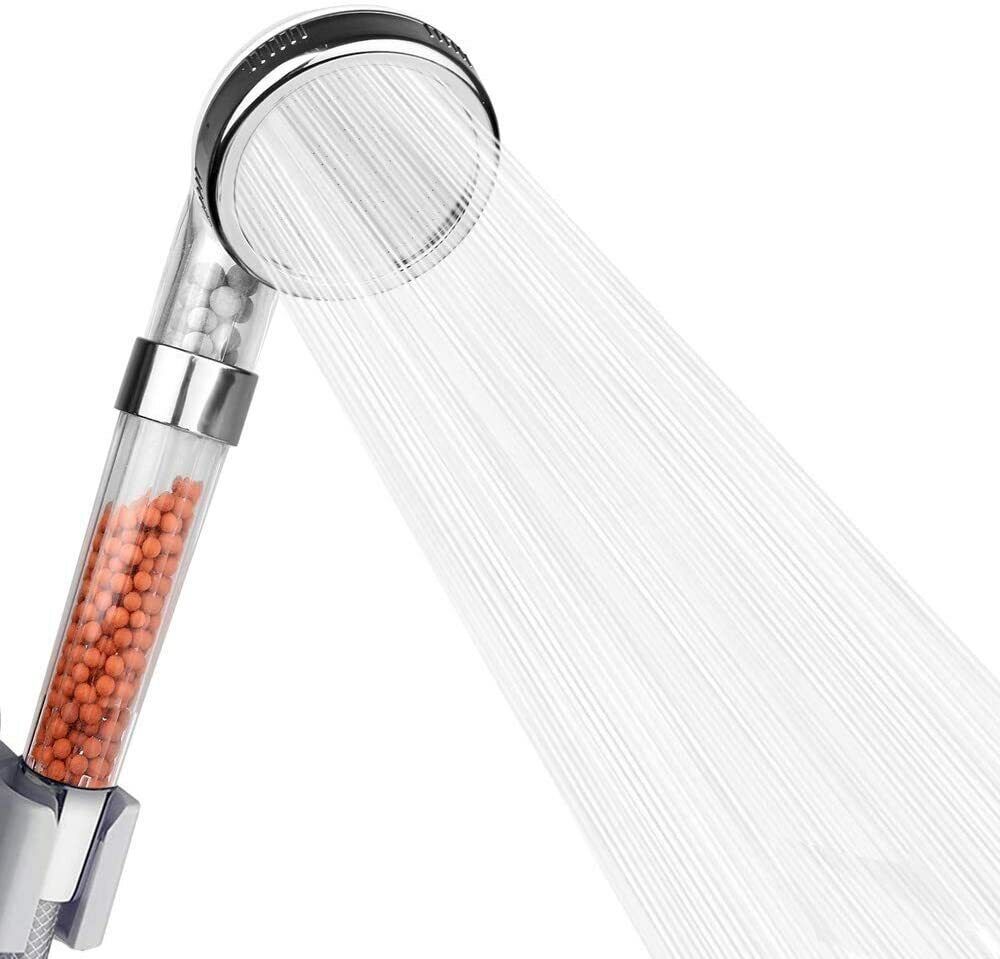Soffione doccia anticalcare doccetta filtro depuratore ionizzante sali minerali