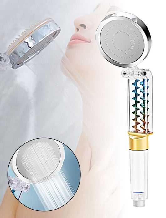 Soffione doccia con ventola doppio lato alta pressione doccetta 82211