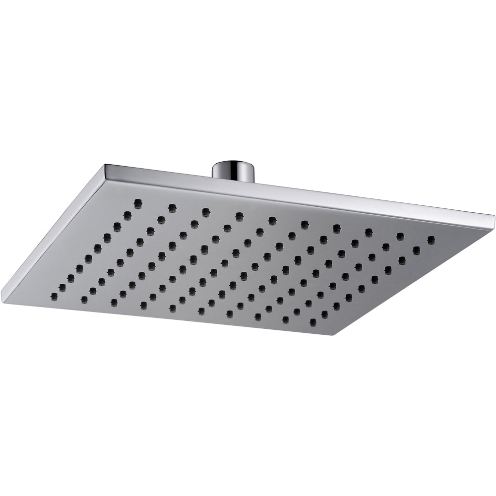 Soffione doccia "saturno" ottone cromato 1/2" - 200 mm bagno