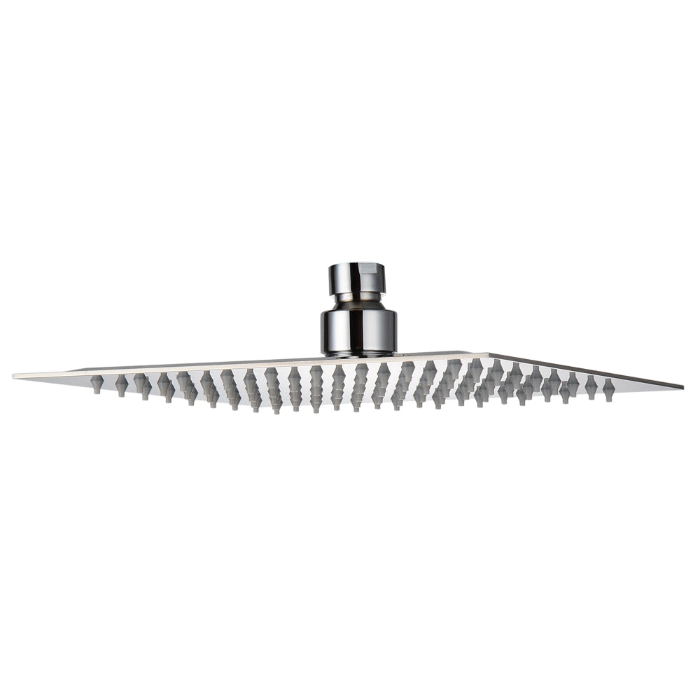 Soffione slim h. 2 quadro 300x300 mm bagno