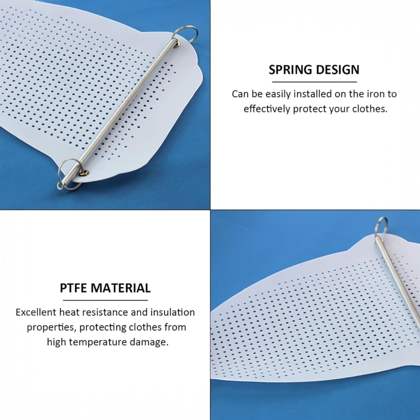 Soletta Sottopiastra Antilucido Ferro Da Stiro Protezione Piastra 22x12cm