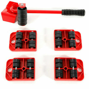 Sollevatore solleva mobili elettrodomestici 4 piastre 150KG spostare sollevare