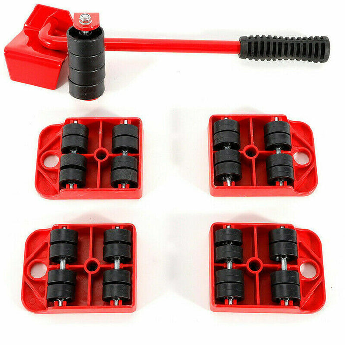 Sollevatore solleva mobili elettrodomestici 4 piastre 150KG spostare sollevare