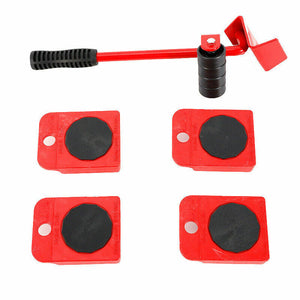 Sollevatore solleva mobili elettrodomestici 4 piastre 150KG spostare sollevare