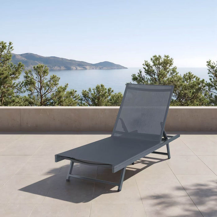 casa.pro Lettino Prendisole Baragiano - Antracite/Grigio casa.pro