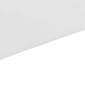 Ombrellone da Giardino Budapest con Palo Centrale e Meccanismo a Manovella 230 x Ø300 cm Bianco casa.pro