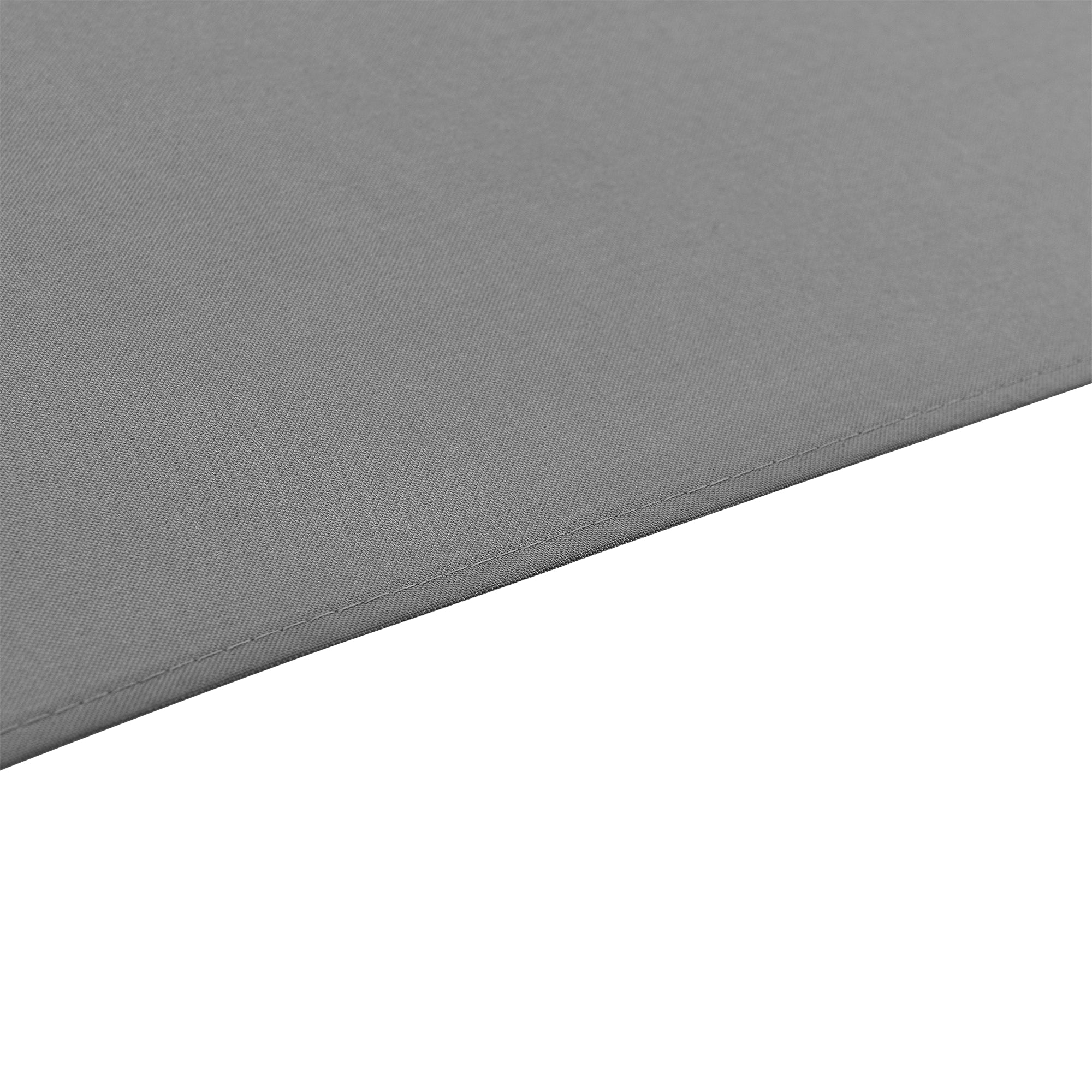 Ombrellone da Giardino Budapest con Palo Centrale e Meccanismo a Manovella 230 x Ø300 cm Grigio casa.pro