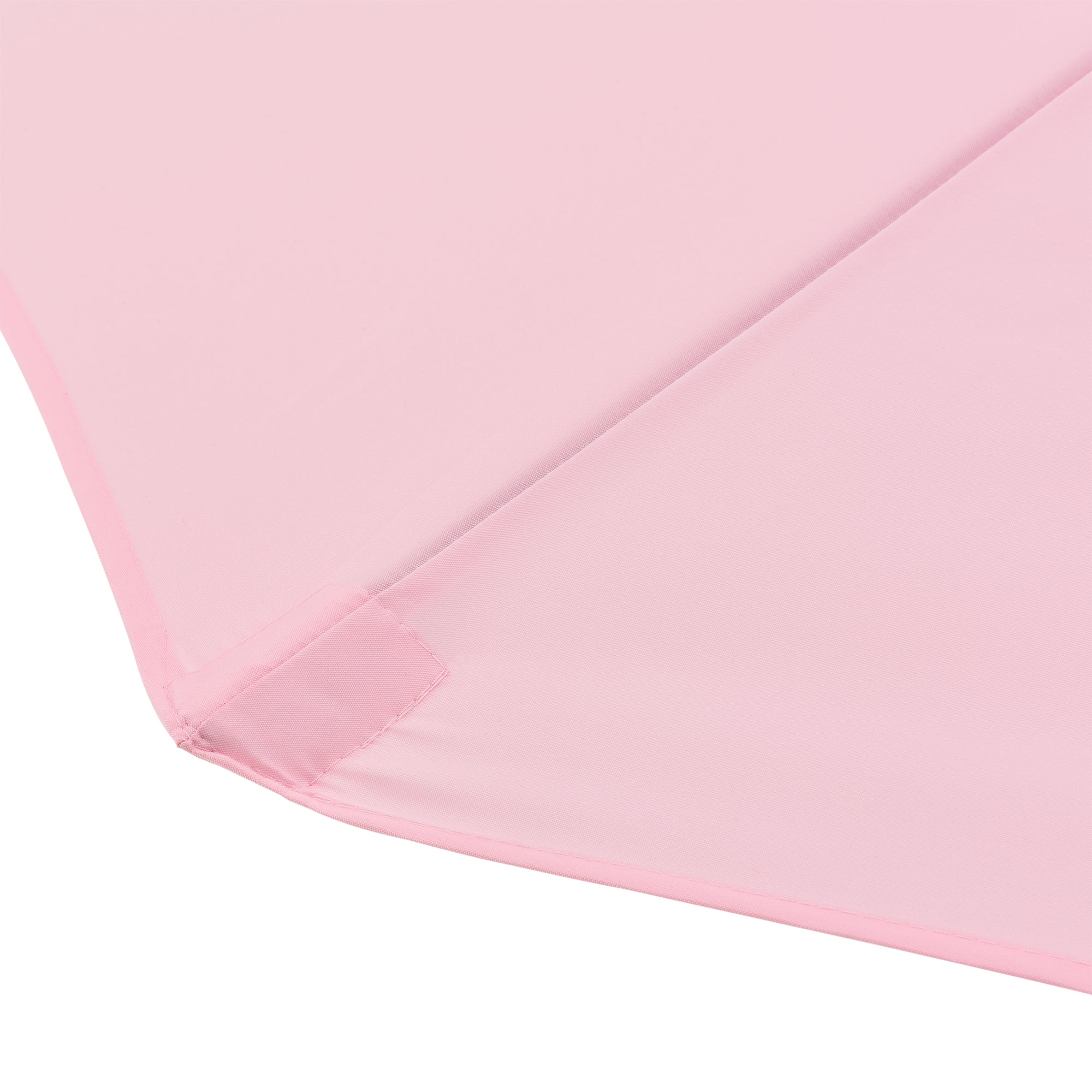 Ombrellone da Giardino Budapest con Palo Centrale e Meccanismo a Manovella 230 x Ø300 cm Rosa Pastello casa.pro