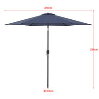 Ombrellone esagonale in poliestere 270 x 235 blu navy 03_0008044