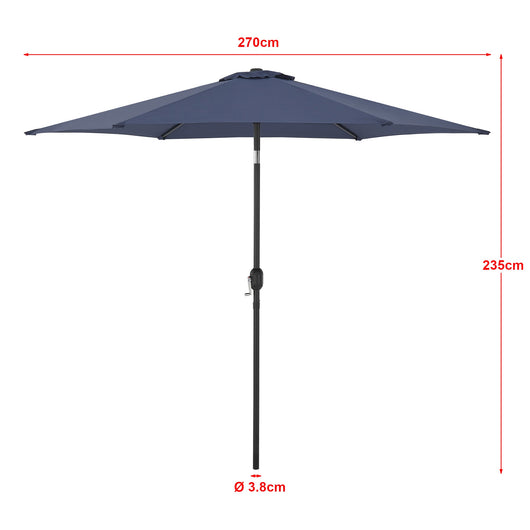 Ombrellone esagonale in poliestere 270 x 235 blu navy 03_0008044